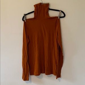 J. Crew women’s light cotton turtleneck